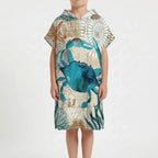 Strandponcho met capuchon — afbeelding 46