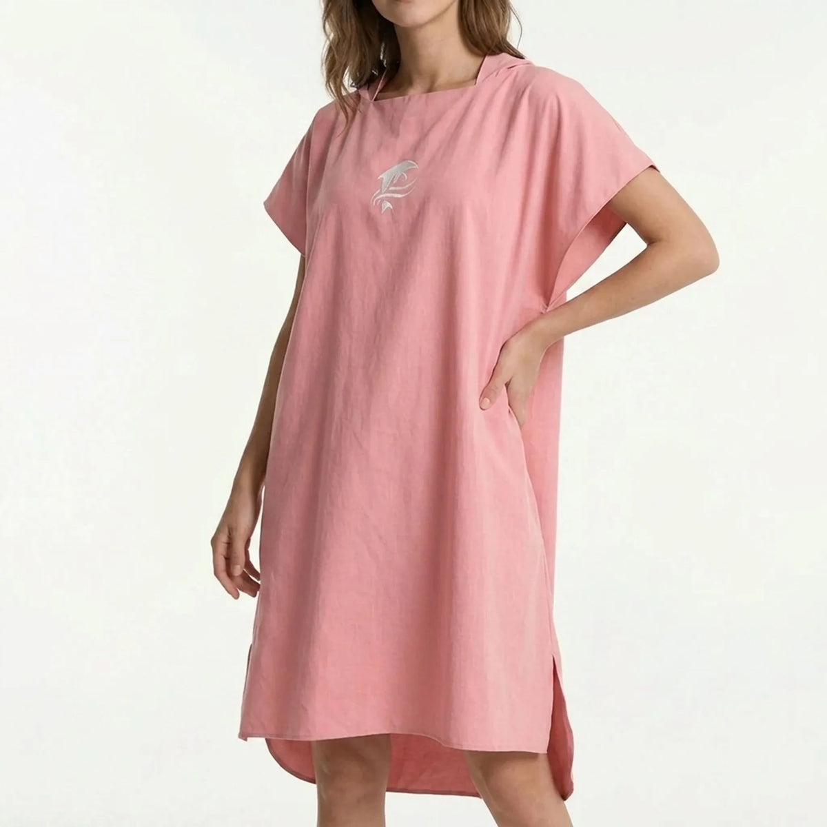 Omkleedjas met capuchon – Noor