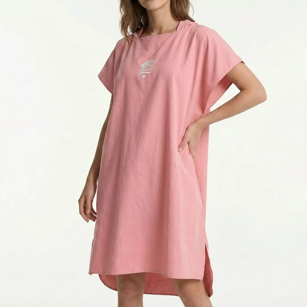 Omkleedjas met capuchon – Noor