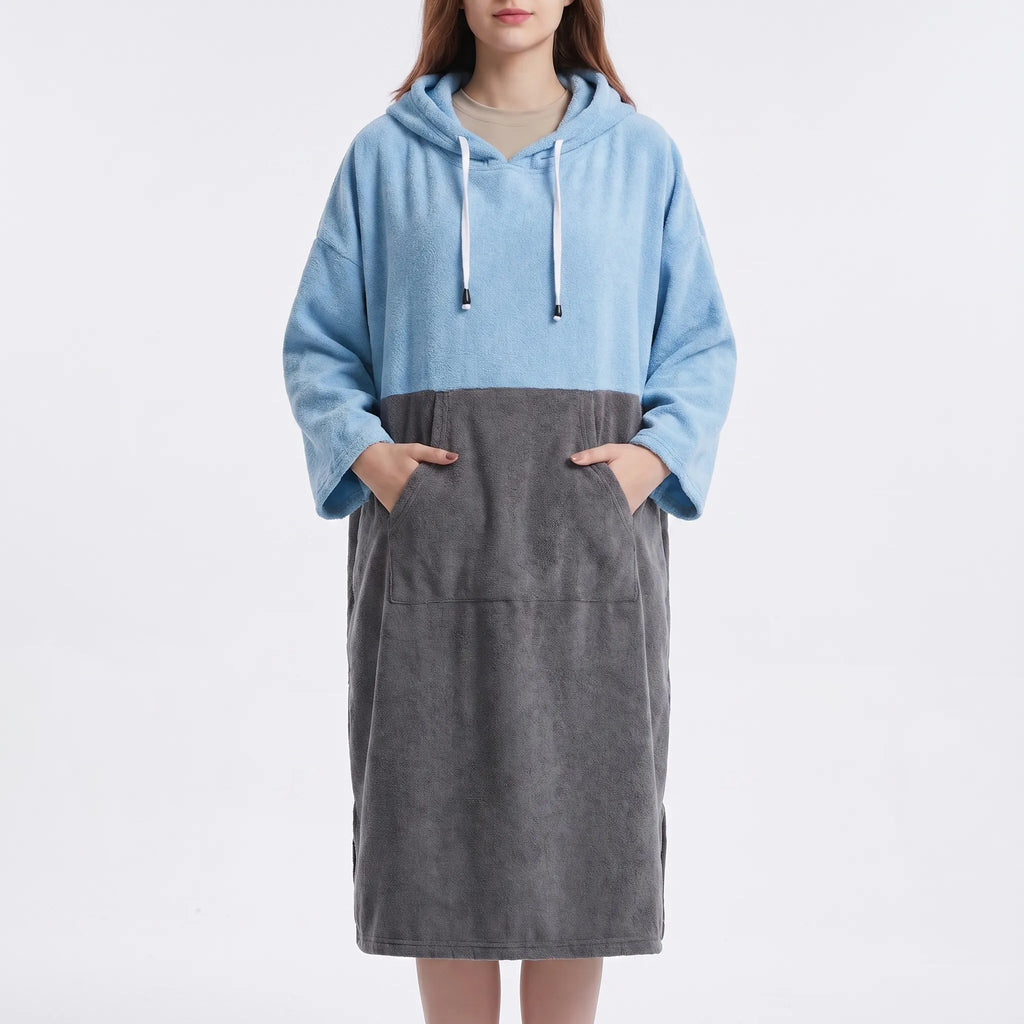 Omkleedjas met capuchon – Liva
