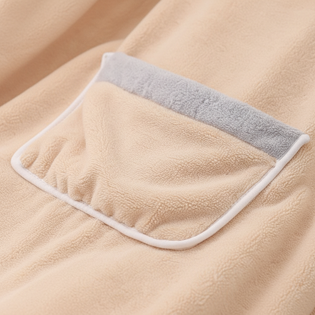 Hooded fleece poncho — afbeelding 10