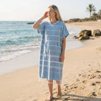 Omkleedponcho met capuchon voor surfen — afbeelding 9
