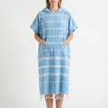 Omkleedponcho met capuchon voor surfen