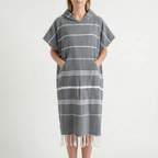 Omkleedponcho met capuchon voor surfen
