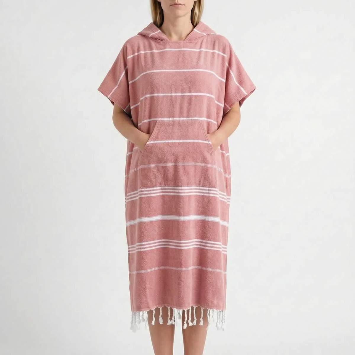Omkleedponcho met capuchon voor surfen — afbeelding 16