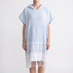 Handdoekponcho met capuchon