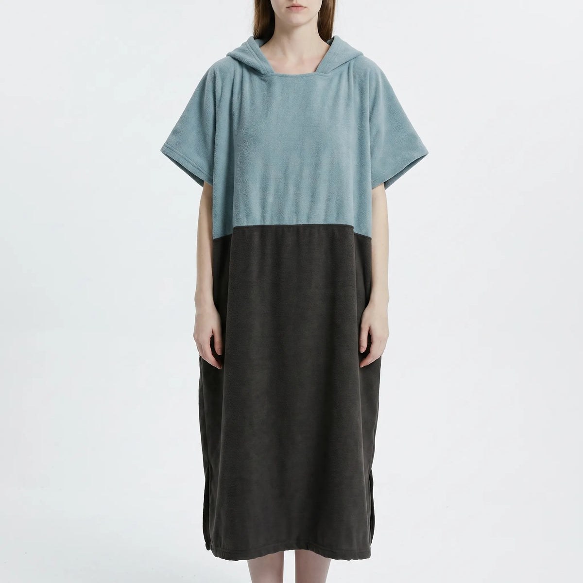 Badponcho met capuchon – Liva
