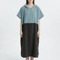 Badponcho met capuchon – Liva