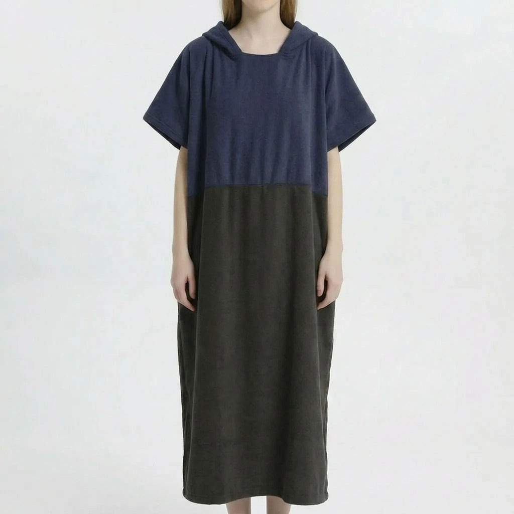 Badponcho met capuchon – Liva