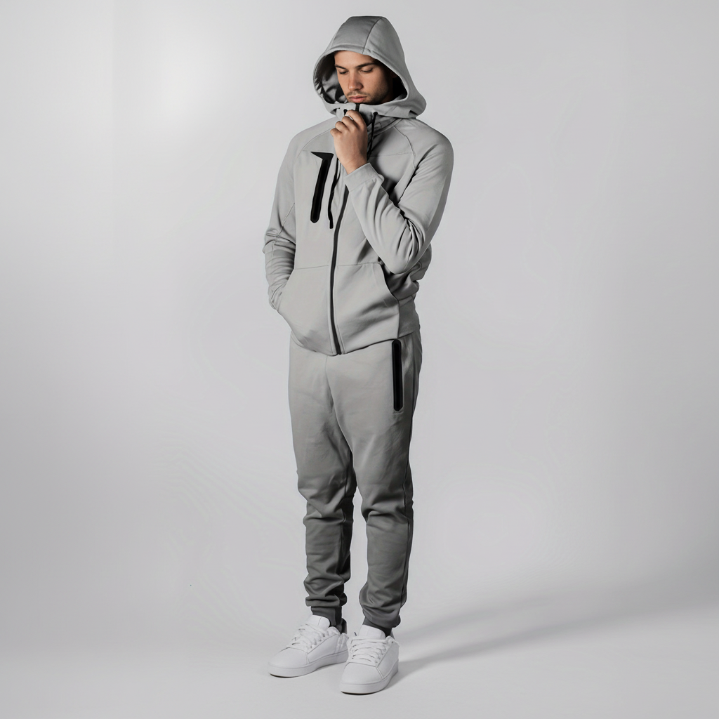 Hoodie met rits – Noor