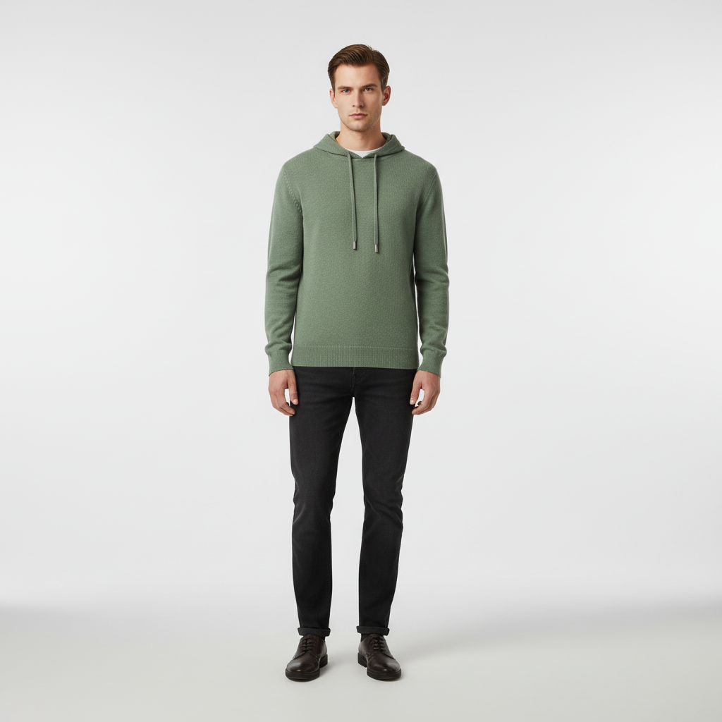 Merinowol hoodie