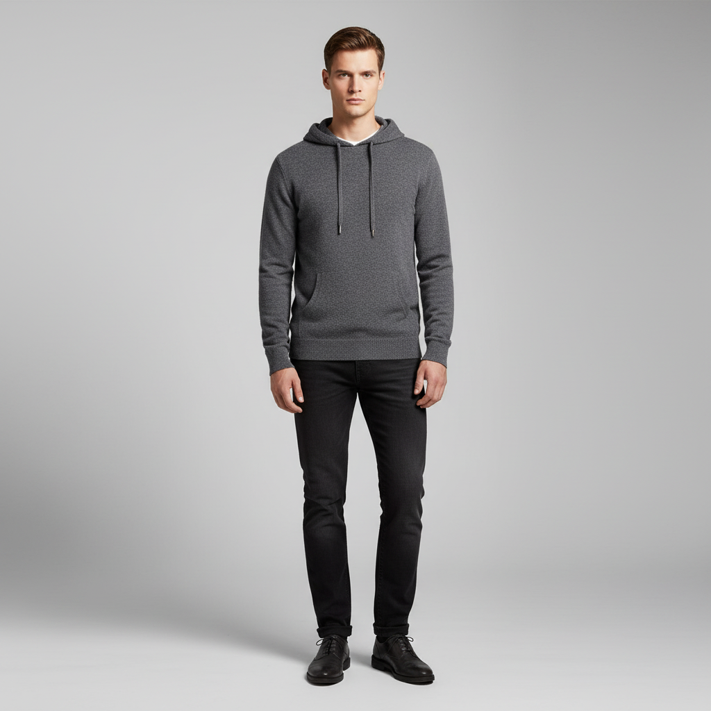 Merinowol hoodie