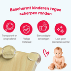 Herbruikbare baby hoekbeschermers