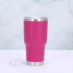 Thermosbeker met schuifdeksel