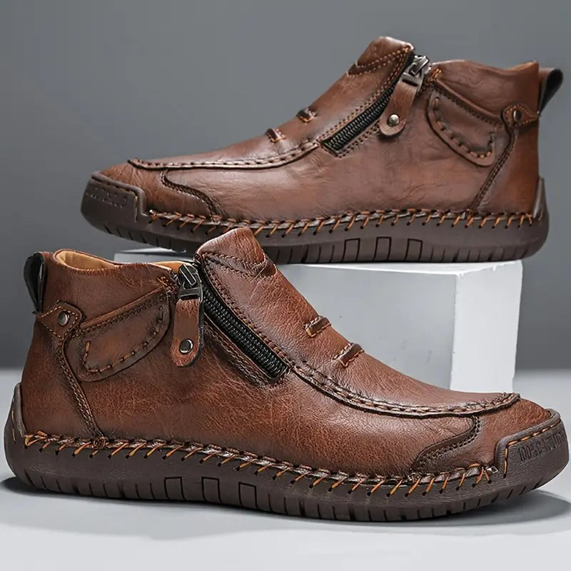 Ademende schoenen met schokdempende rubberen zool