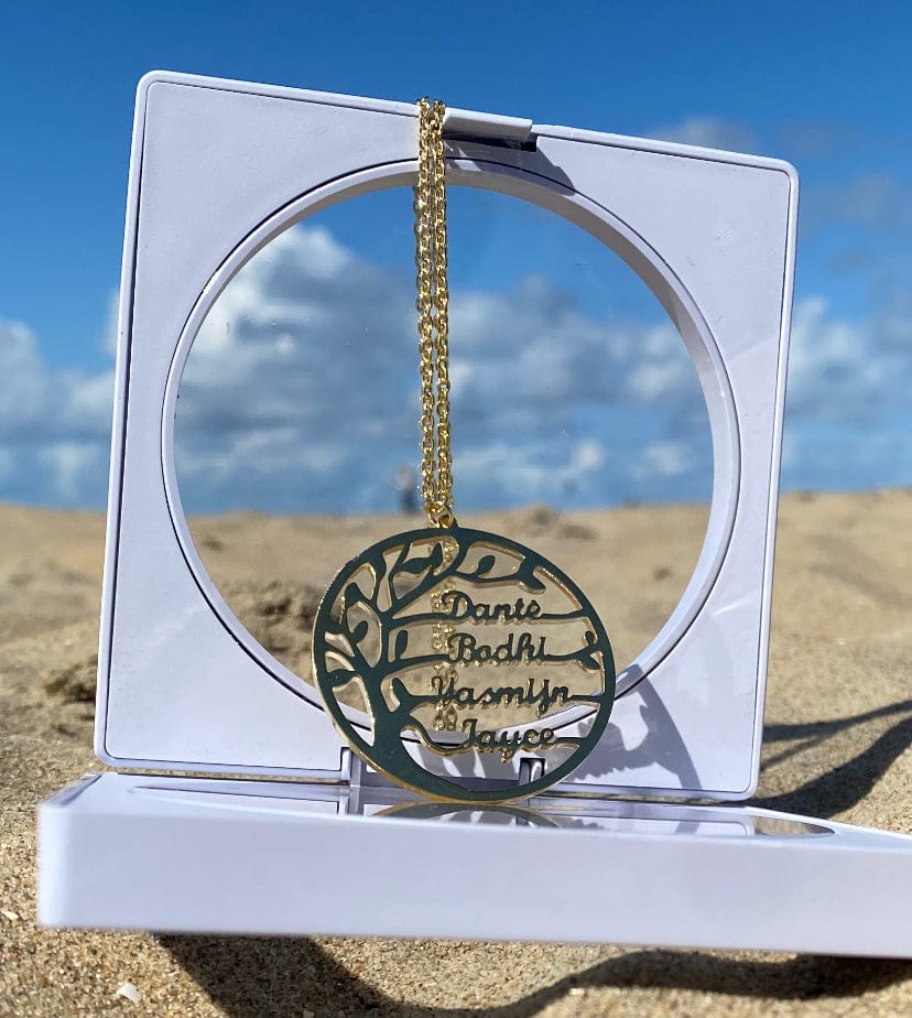 Ketting met familieboomhanger
