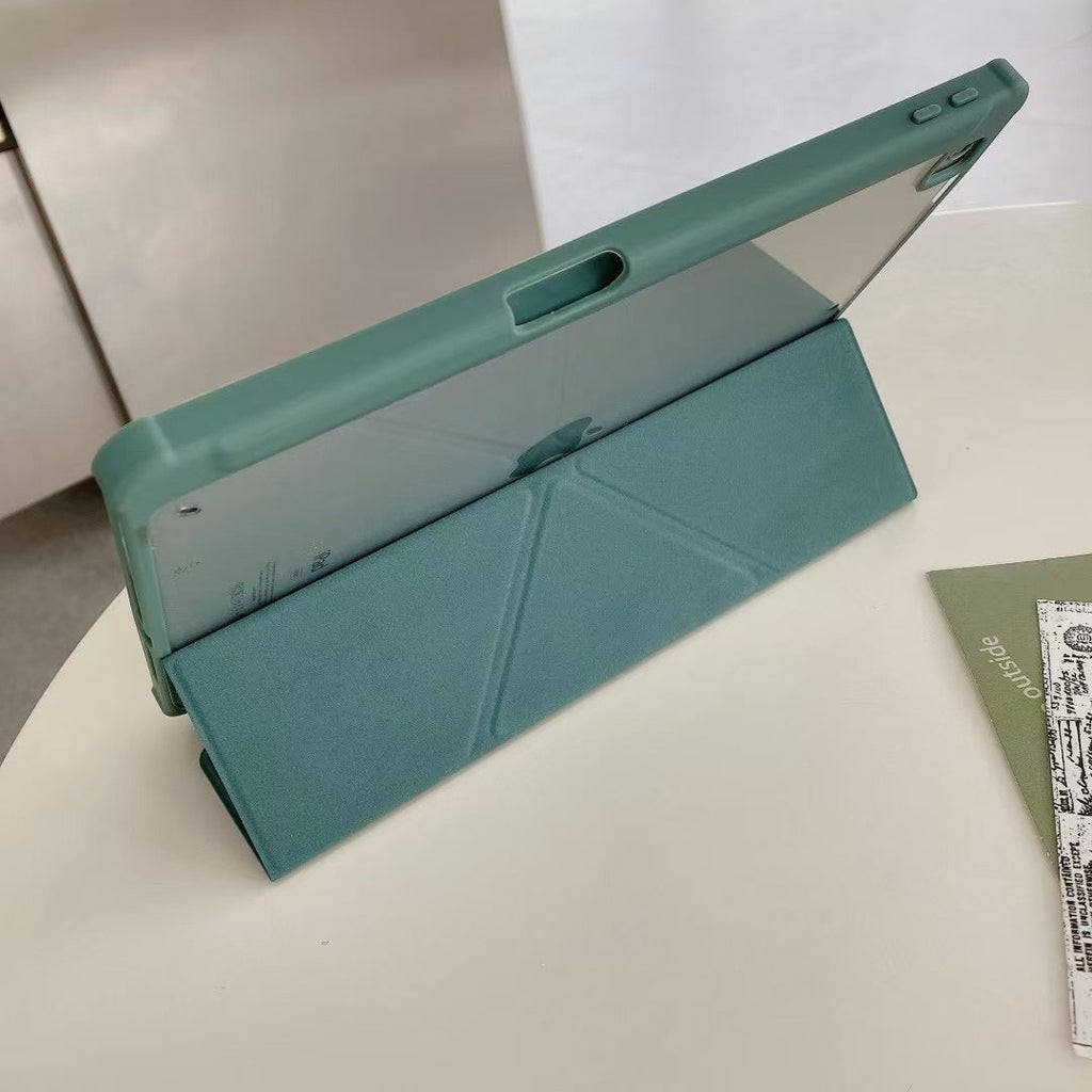 Origami ipad-hoes van siliconen