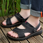 Casual leren sandalen voor heren