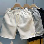 Herringbone heren shorts met ice-silk ttechnologie