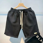Herringbone heren shorts met ice-silk ttechnologie