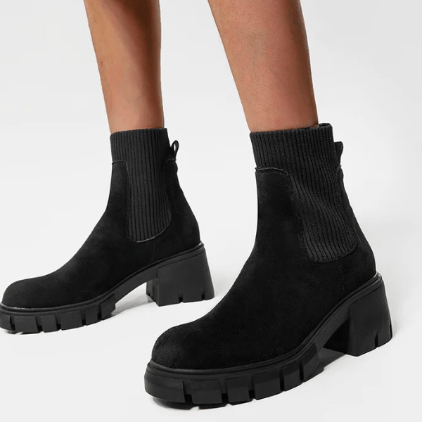 Suède winterschoenen voor dames