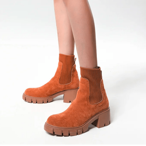 Suède winterschoenen voor dames