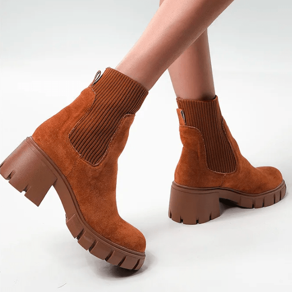 Suède winterschoenen voor dames