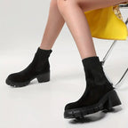 Suède winterschoenen voor dames