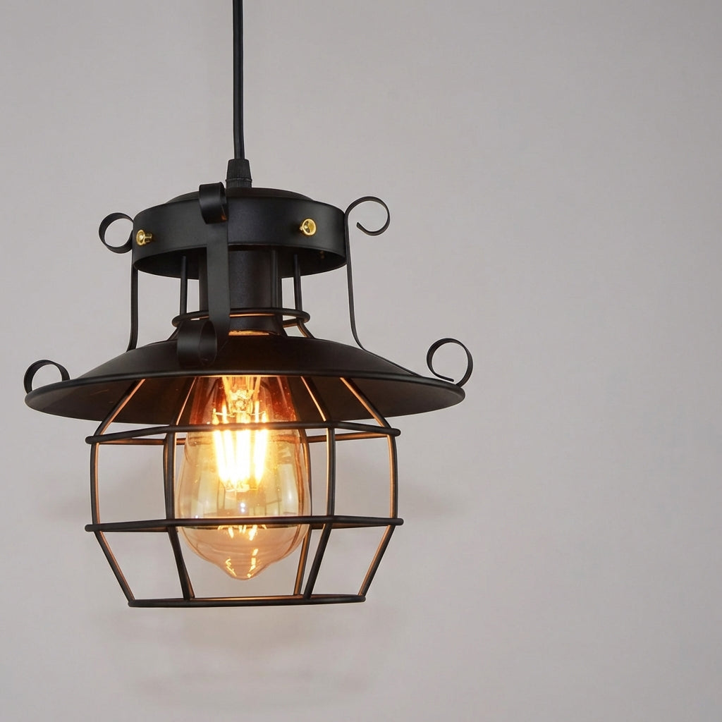Industriële plafondhanglamp