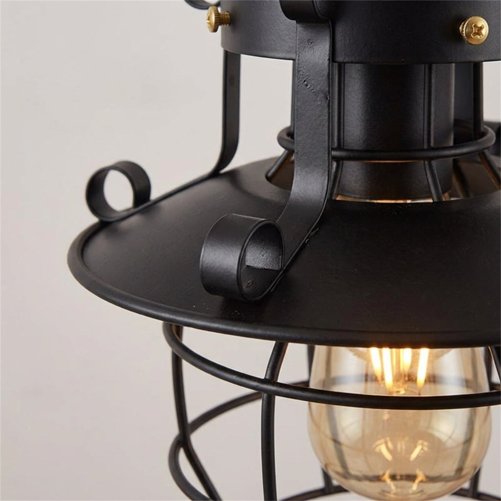 Industriële plafondhanglamp