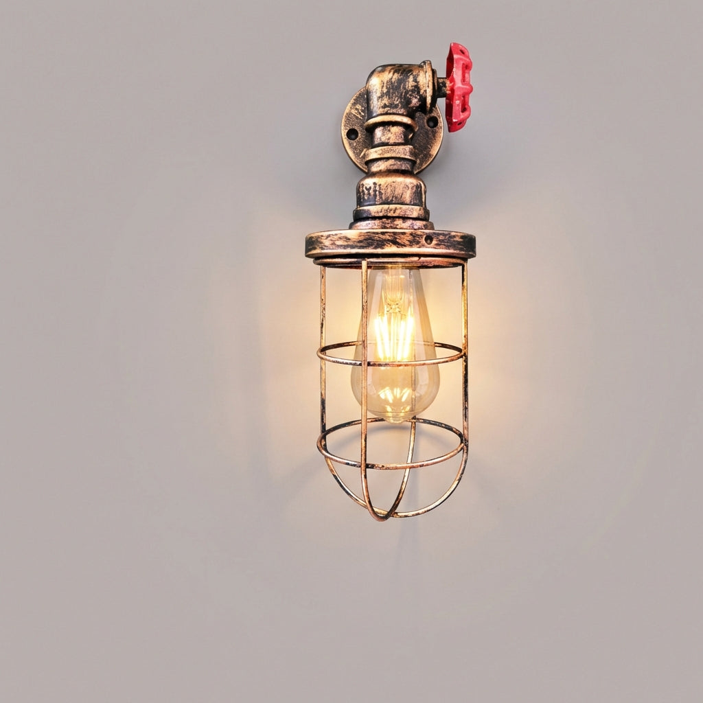 Wandlamp in industriële stijl – Noor
