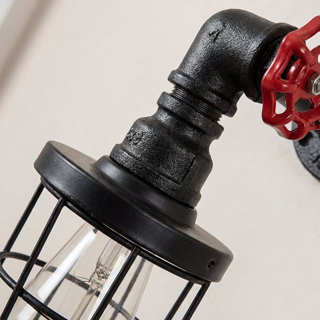 Wandlamp in industriële stijl – Noor