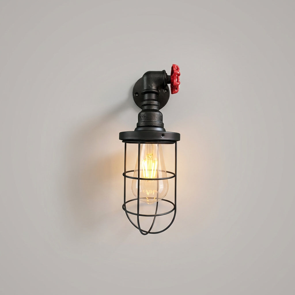 Wandlamp in industriële stijl – Noor