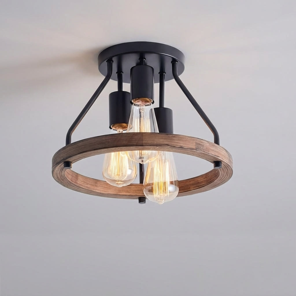 Industriële boerderij-plafondlamp