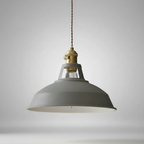 Industriële metalen hanglamp