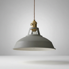 Industriële metalen hanglamp