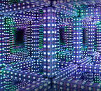 3D LED lichtbol met diepte-illusie