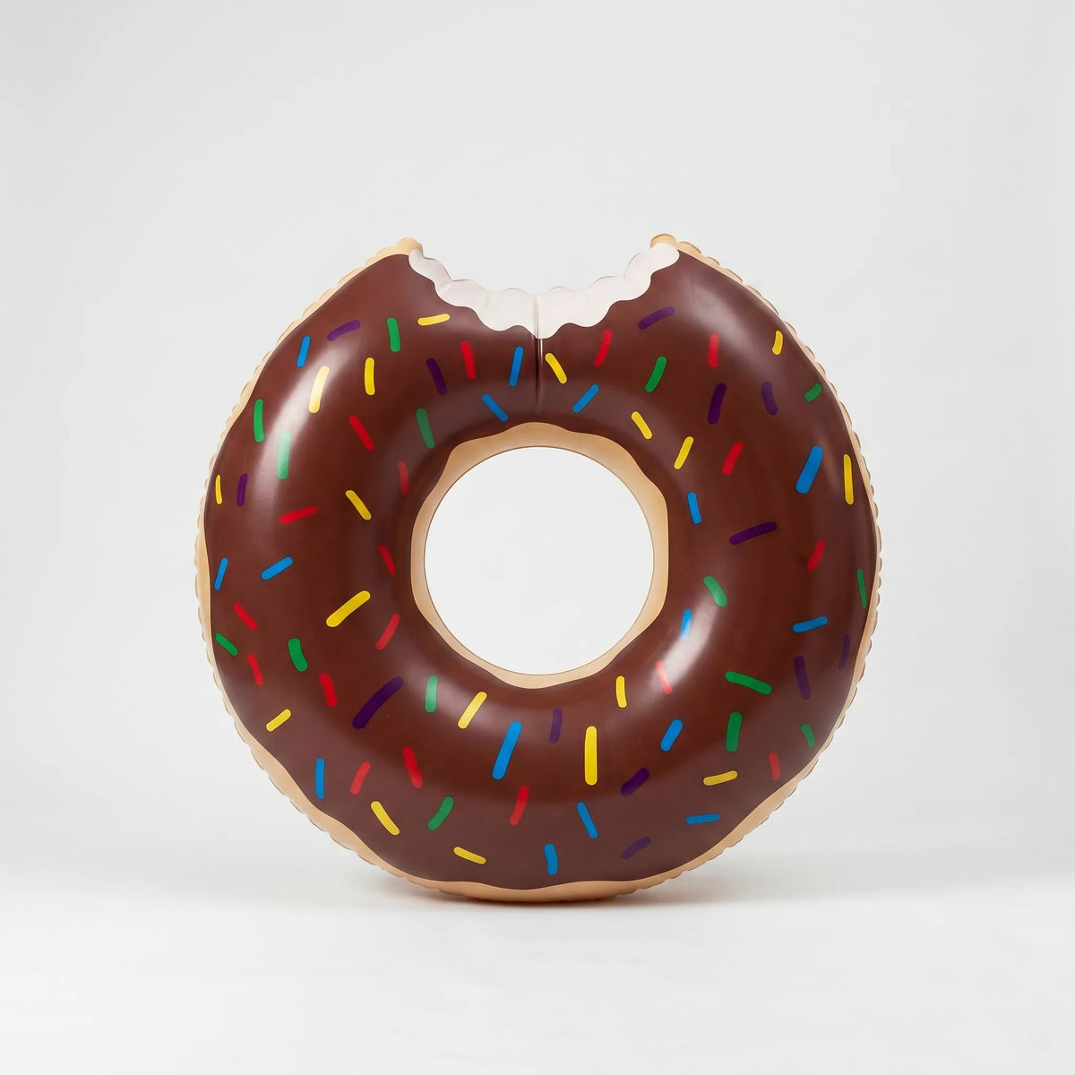 Opblaasbare donut-zwemring