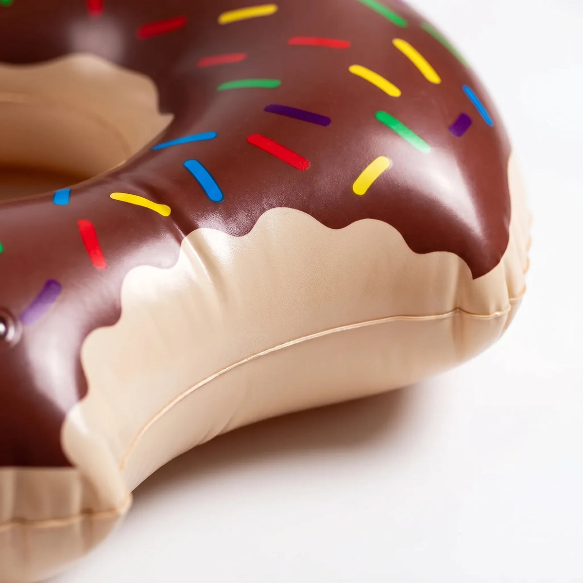 Opblaasbare donut-zwemring