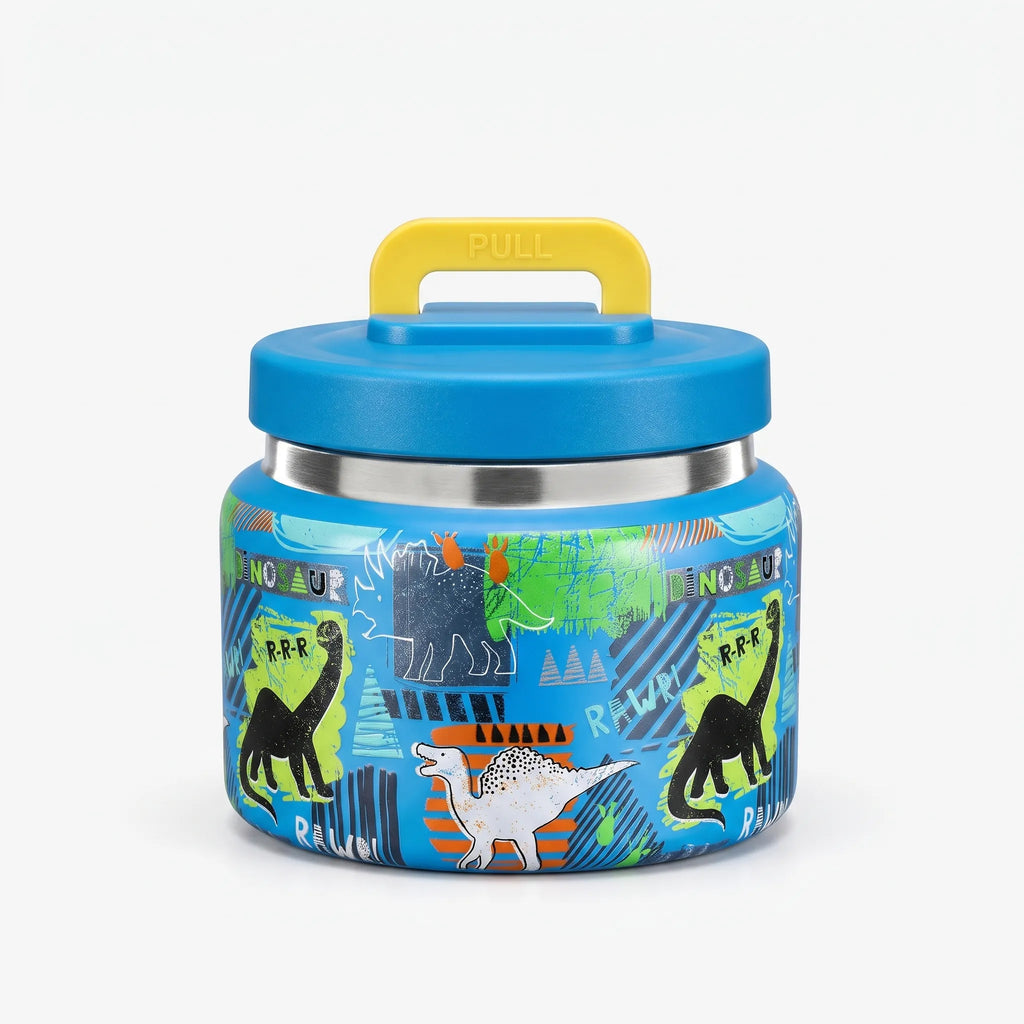 Geïsoleerd compact voedselpotje voor kinderen