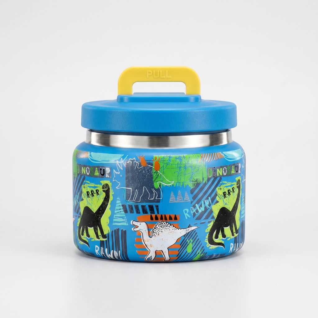 Geïsoleerd compact voedselpotje voor kinderen