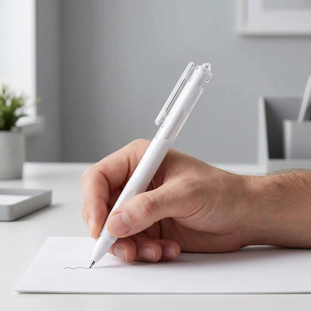 Intrekbare sneldrogende gelpen