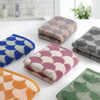 Jacquard-katoenen handdoek
