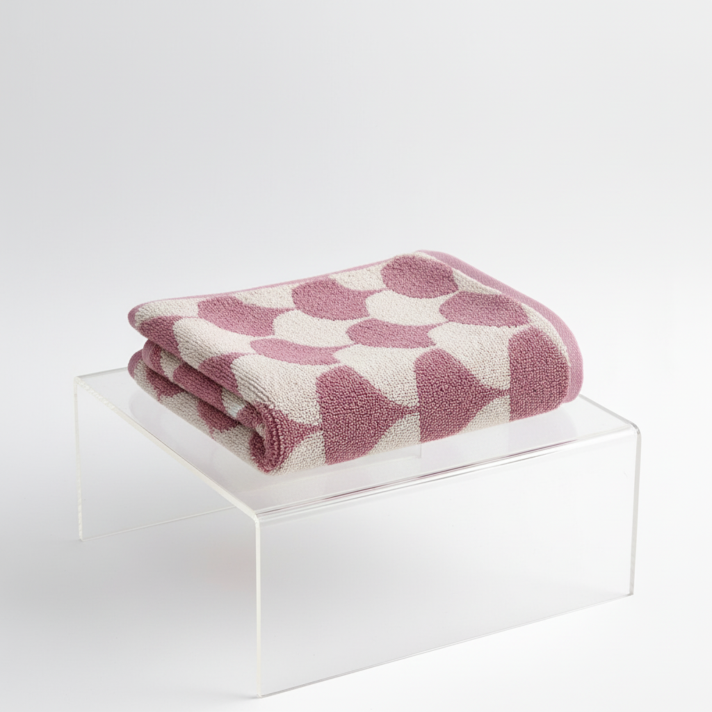 Jacquard-katoenen handdoek