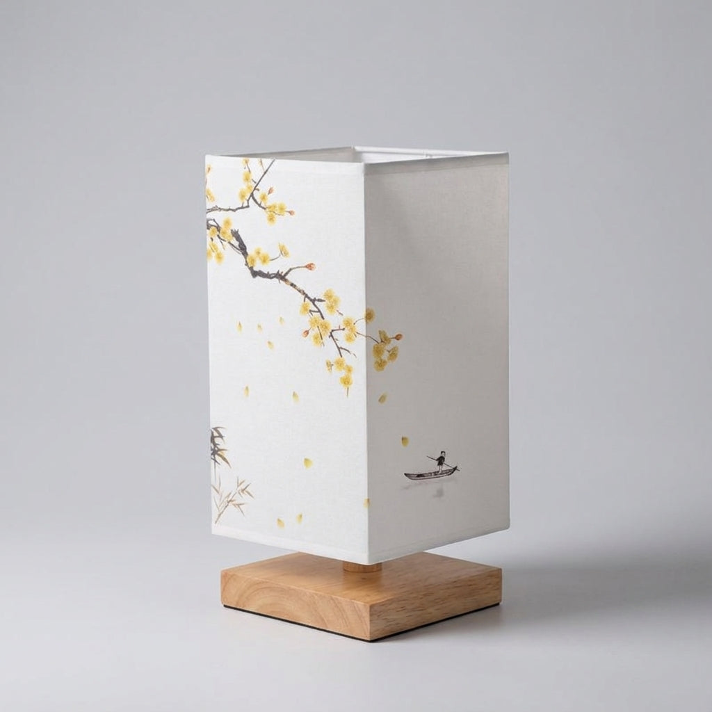 Japanse lamp in scandinavische stijl