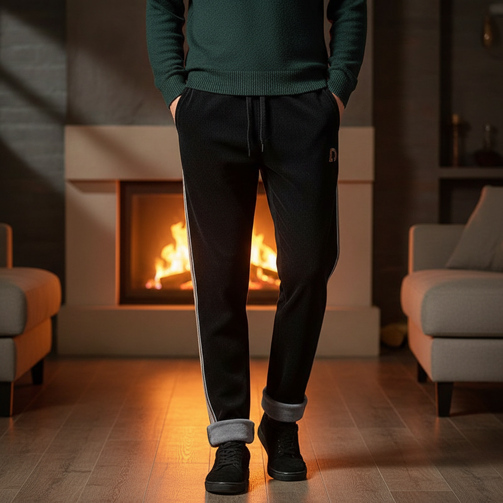 Joggingbroek met fleecevoering