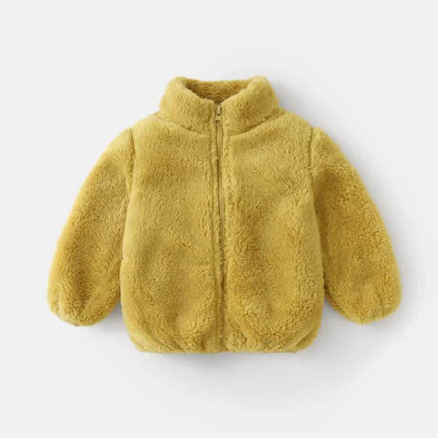 Warme kinderjas voor herfst en winter