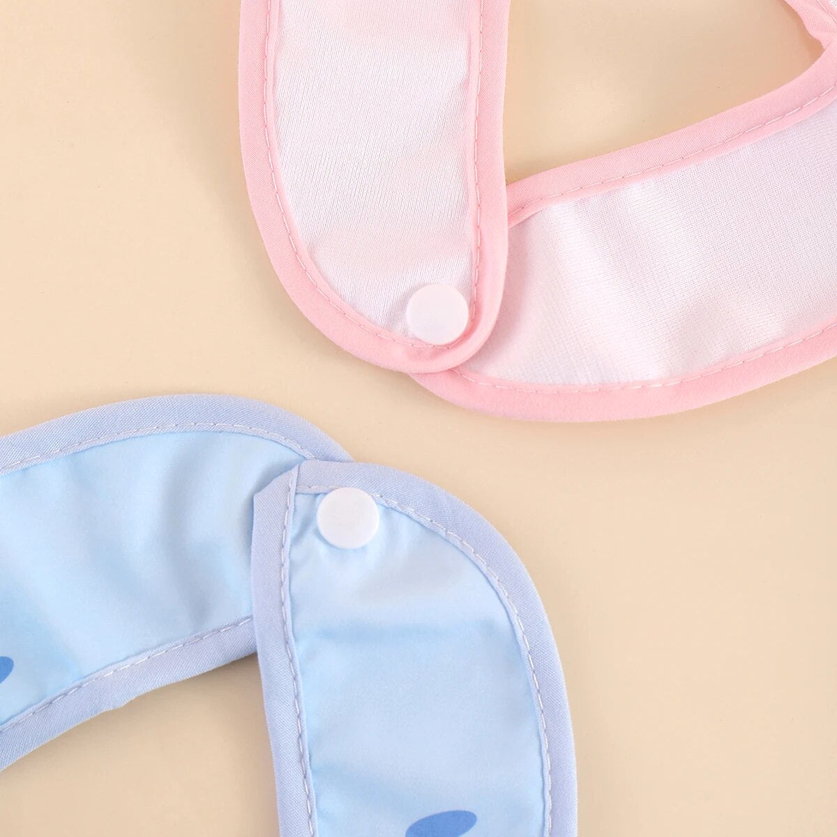 Baby slabbetjes – verstelbaar 5 stuks