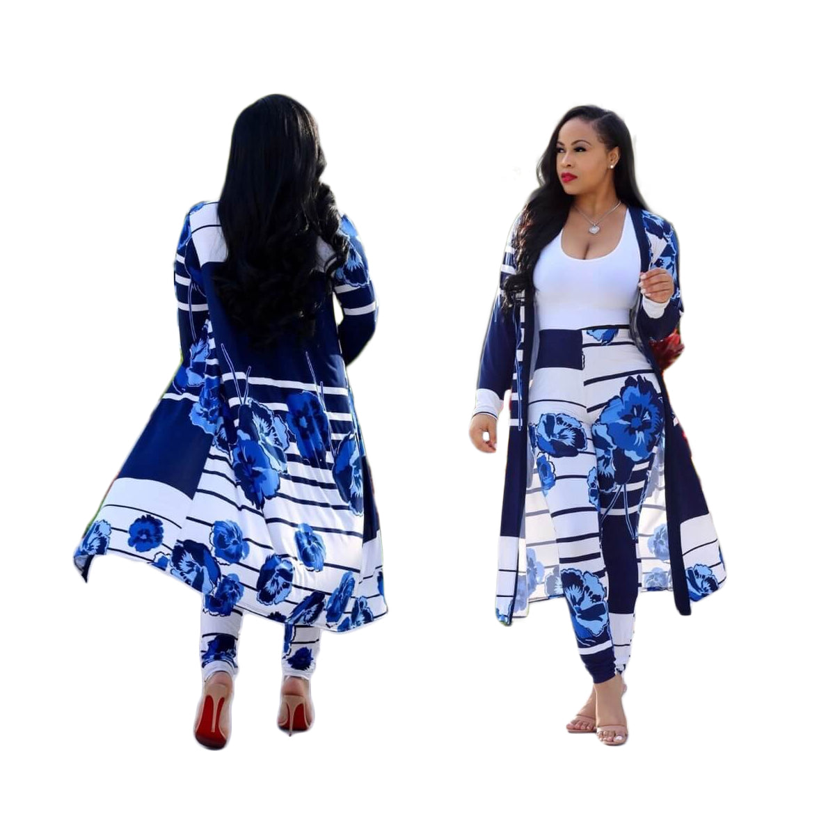 Dames kimono set met broek