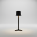Draadloze aluminium tafellamp